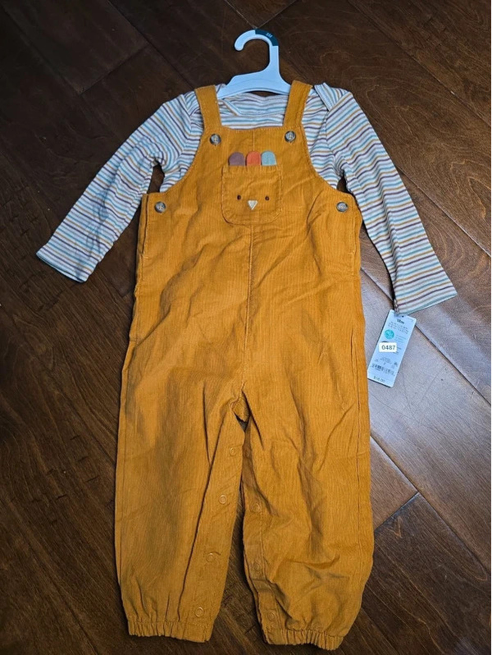 18m brand new thanksgiving overalls, from carter's item 487G6